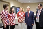 رئیس جمهور کرواسی در کنار همسر و فرزندانش +عکس