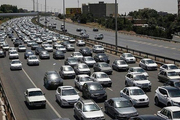 ترافیک سنگین در آزادراه قزوین-رشت  تردد در جاده بابل رکورد زد