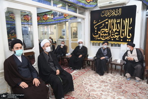 مراسم شهادت امام حسن مجتبی(ع) در بیت آیت الله العظمی فاضل لنکرانی(ره)