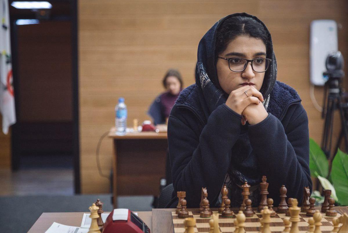 برد مبینا علی نسب مقابل شطرنج باز هندی در مسابقات بین‌المللی اسپانیا