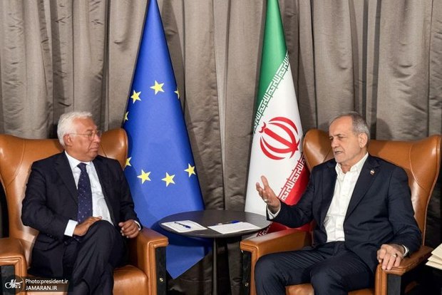 پزشکیان به رئیس شورای اتحادیه اروپا: مسئول وضعیت کنونی کسانی هستند که از برجام خارج شدند