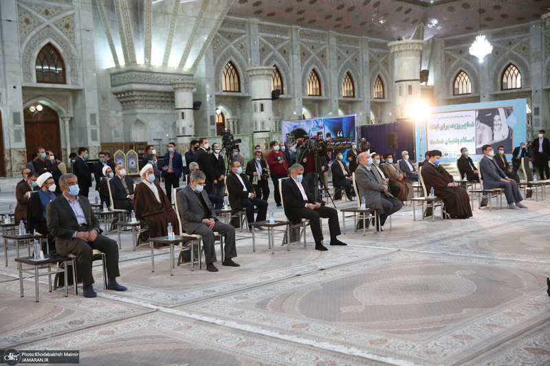 تجدید میثاق رئیس و نمایندگان مجلس شورای اسلامی با آرمان‌های امام خمینی(س)