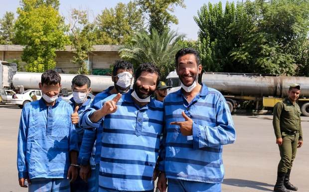 خوشحالی عجیب خلافکاران بازداشتی! + عکس
