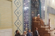 حضور وزیر ارشاد در درس اخلاق آیت الله جوادی آملی + تصویر
