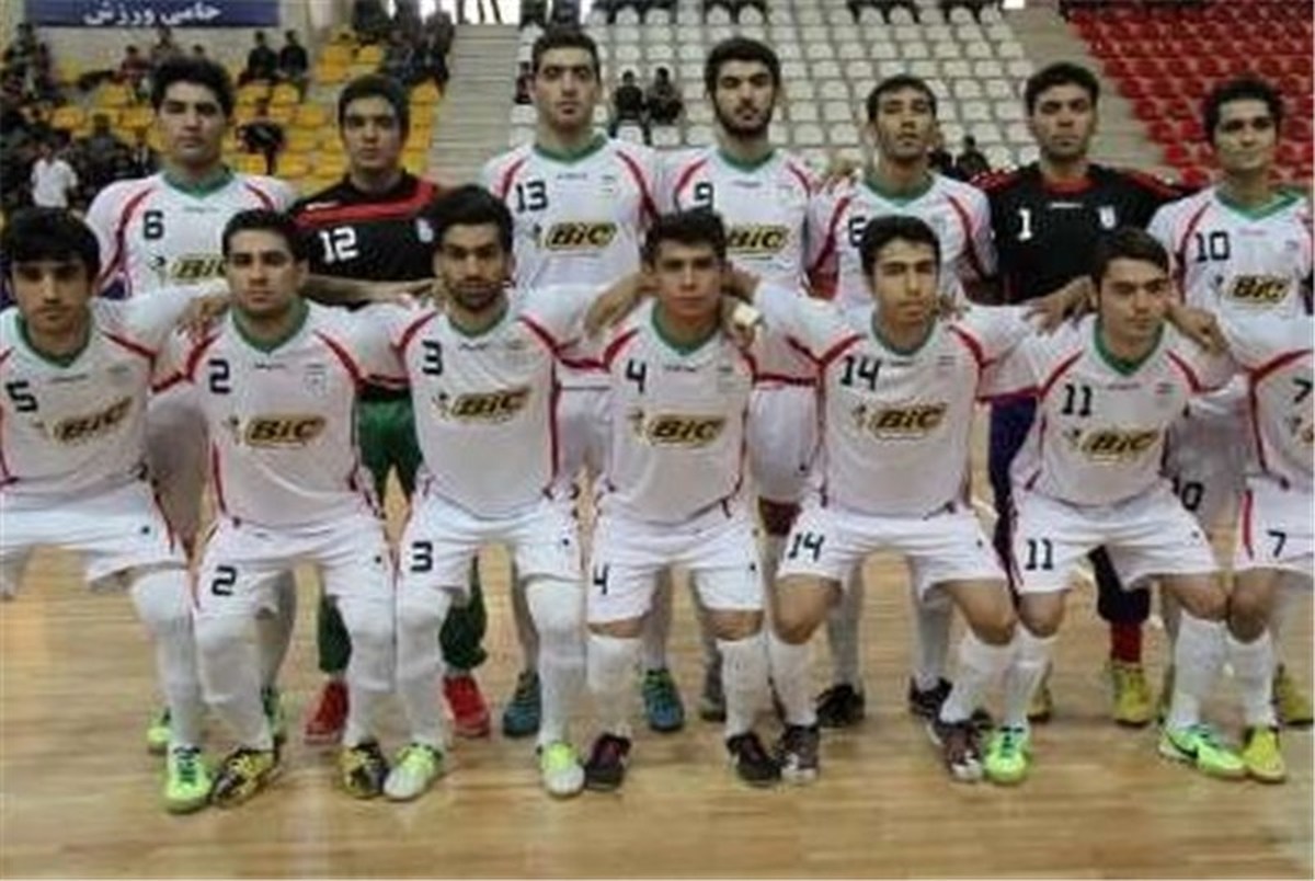 تساوی تیم ملی فوتسال زیر ۲۰ سال ایران مقابل عراق