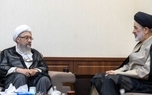 دیدار مشاور امور روحانیت رئیس‌جمهور با رییس مجمع تشخیص مصلحت نظام/ آملی لاریجانی: مطالبه‌گری روحانیت از دولت باید واقع‌بینانه باشد