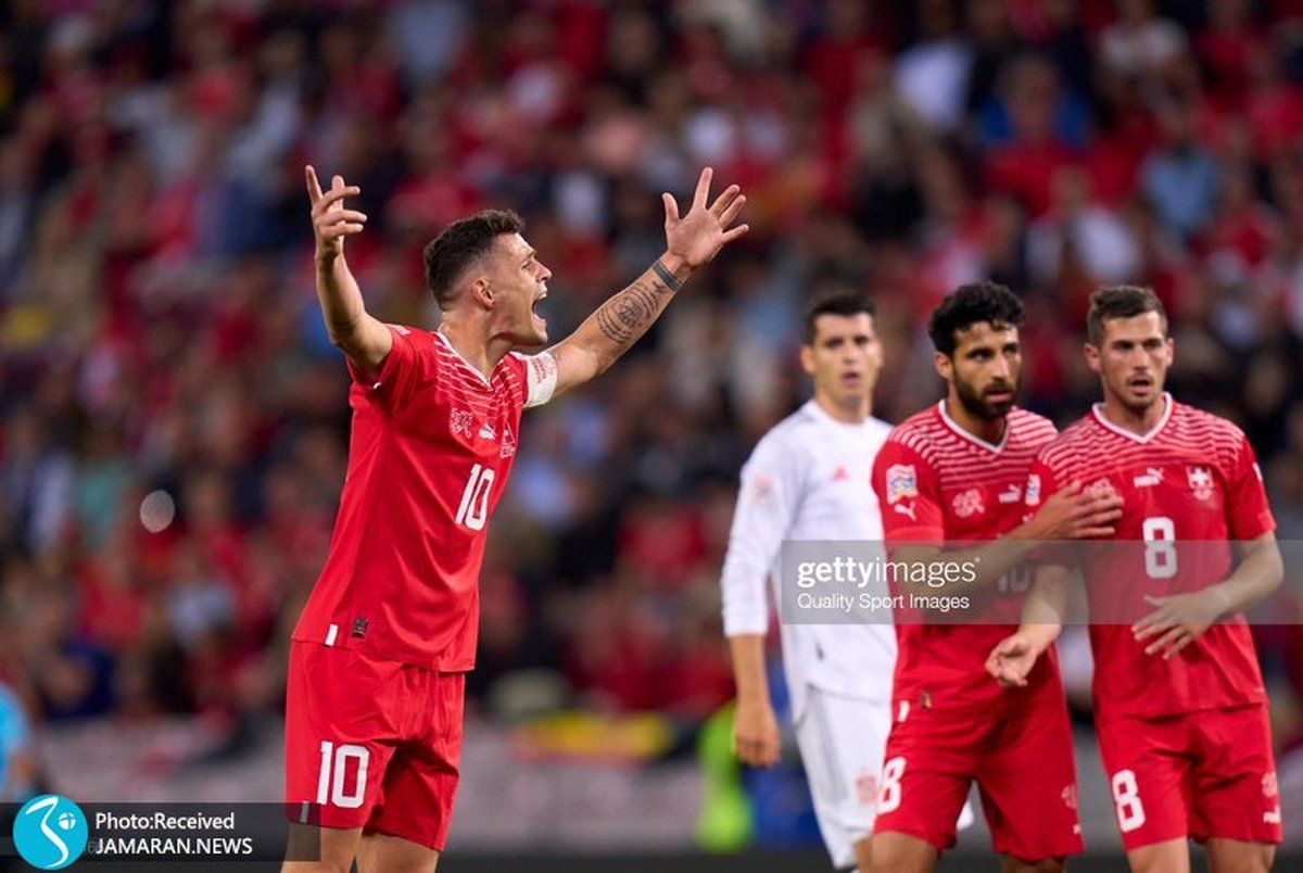 اعلام بازیکنان نهایی سوئیس برای جام جهانی 2022