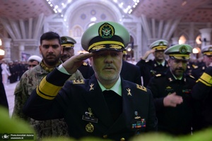 تجدید میثاق فرمانده و کارکنان نیروی دریایی ارتش جمهوری اسلامی ایران با آرمان‌های امام خمینی(س)