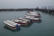 پنج فروند قایق صیادی در اسکله بحرکان هندیجان غرق شدند