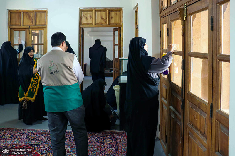 غبار روبی زادگاه حضرت امام خمینی در خمین