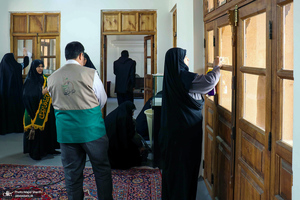 غبار روبی زادگاه حضرت امام خمینی در خمین