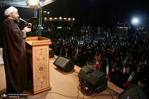 چهل و سومین شب اجتماع پرشور مردم در میدان تجریش