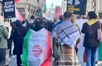 تظاهرات ضد جنگ در لندن