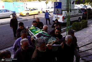 مراسم تشييع پيكر احمد توكلى