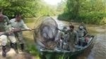عملیات پاکسازی رودخانه های حوزه استحفاظی شهرستان رشت توسط نیروهای یگان حفاظت محیط زیست گیلان
