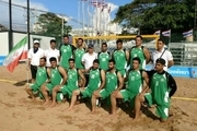 پیروزی تیم ملی هندبال ساحلی ایران مقابل ویتنام 
