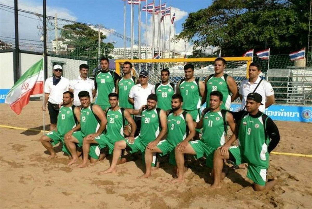 پیروزی تیم ملی هندبال ساحلی ایران مقابل تایلند و صعود به نیمه‌نهایی