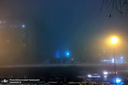 مه غلیظ موجب کاهش دید دربرخی نقاط تهران شد + تصاویر