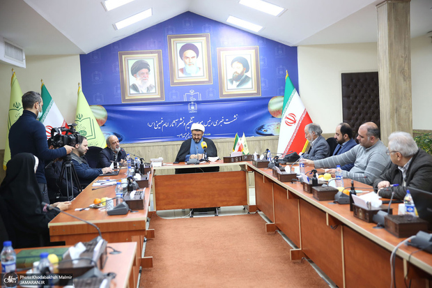  نشست خبری حجت الاسلام و المسلمین علی کمساری با اصحاب رسانه