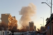 آتش ‌سوزی در خیابان شوش تهران + عکس و فیلم