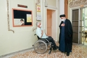 حضور رییسی در آسایشگاه جانبازان امام خمینی (ره) + تصاویر