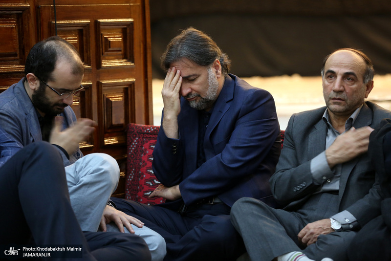 مراسم شب عاشورا در حرم مطهر امام خمینی (س)