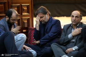 مراسم شب عاشورا در حرم مطهر امام خمینی (س)