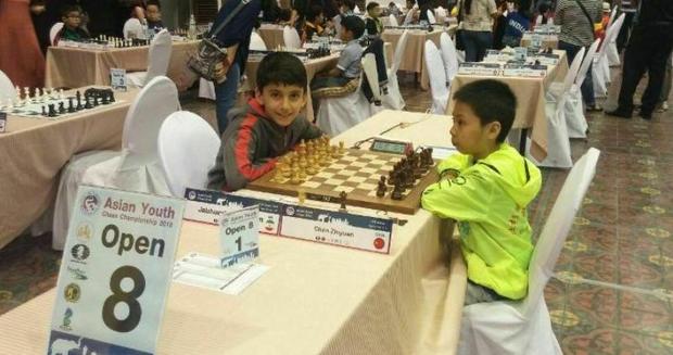 شطرنجباز همدانی نائب قهرمان بلیتس نوجوانان جهان شد