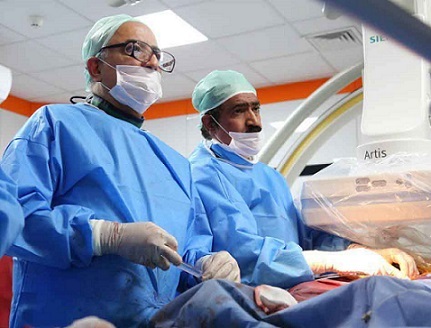 انجام عمل جراحی قلب به روش پیشرفته در بیمارستان رضوی مشهد