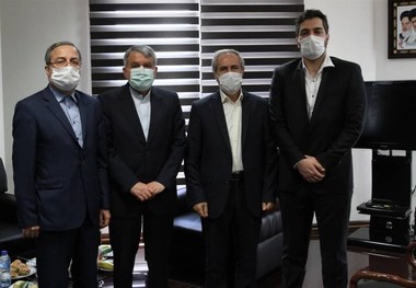 ملاقات صالحی‌امیری با رئیس صندوق حمایت از قهرمانان و پیشکسوتان 
