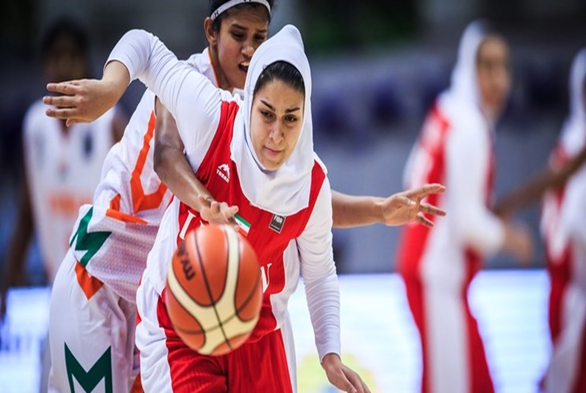 پیروزی دختران بسکتبالیست ایرانی مقابل گوام
