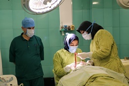 آغاز طرح جراحی چشم معلولین در بیمارستان میناگر بابل