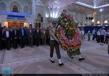 تجدید میثاق کارکنان معاونت امور تعاون وزارت کار با آرمان های حضرت امام(س)