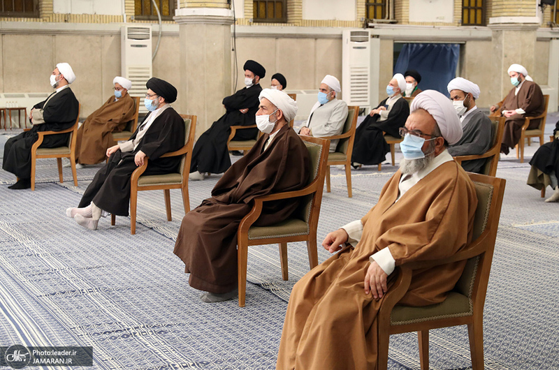 دیدار رئیس و اعضای مجلس خبرگان رهبری با رهبر معظم انقلاب