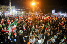 چهل و هفتمین شب اجتماع پرشور مردم در شهرستان فسا