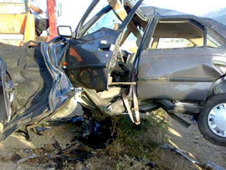 برخورد خودروی سمند با پیکان در محور یاسوج -اصفهان یک کشته برجا گذاشت