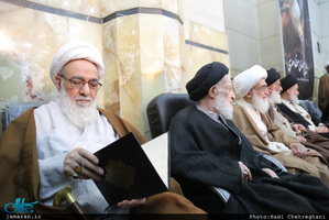 مراسم بزرگداشت حجت الاسلام والمسلمین مظاهری در قم 