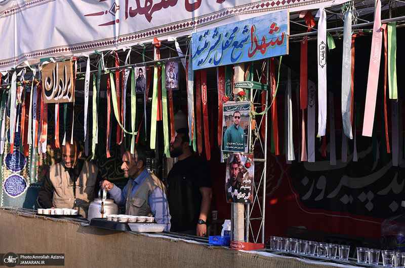 دسته عزاداری هیئت عاشقان ثارالله در حرم مطهر امام خمینی (س)
