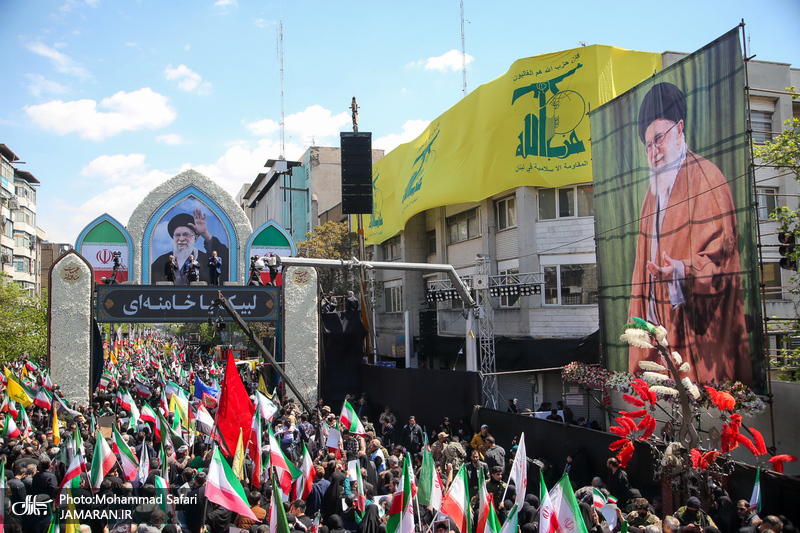 مراسم چهلمین روز شهادت رهبر شهید انقلاب -4