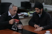 حضور محمدحسین لطیفی مقابل دوربین «آقازاده» +‌ عکس
