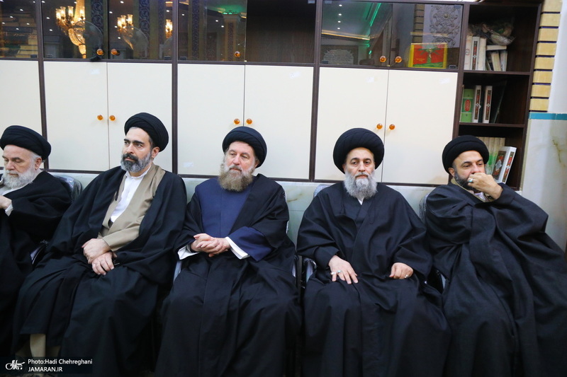 مراسم ترحیم مرحومه زهرا سادات روحانی