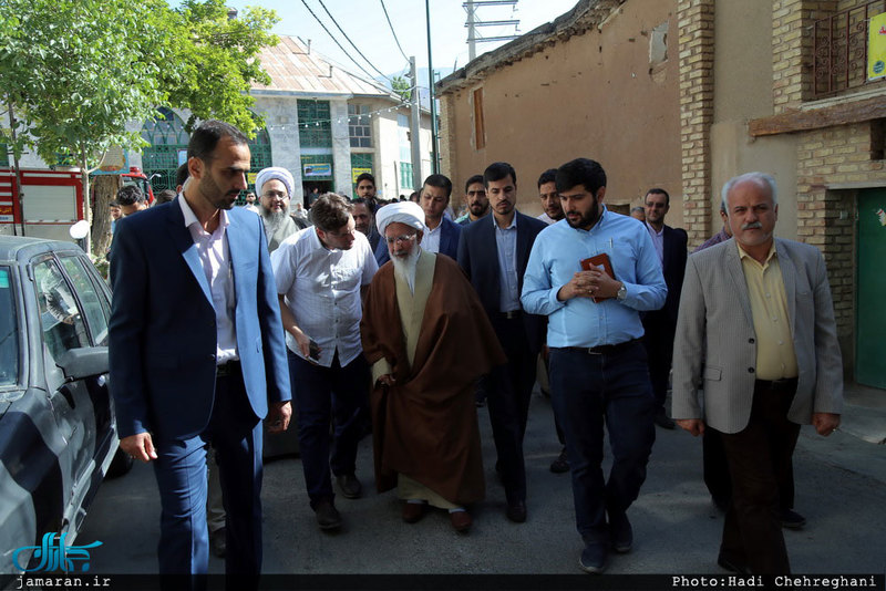 اقامه نماز عید سعید قربان در روستای احمدآباد دماوند توسط آیت الله العظمی جوادی آملی