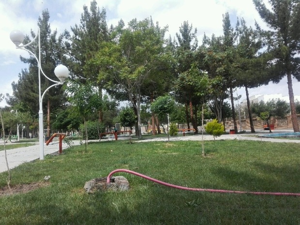 شبکه نوین آبیاری در پارک های بیرجند اجرا می شود