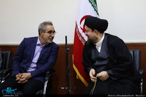 دیدار صمیمانه ملی پوشان تیم تیر اندازی اعزامی به مسابقان آسیایی با سید حسن خمینی