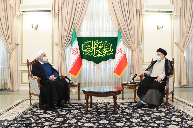 دیدار روحانی با سیدابراهیم رییسی رییس جمهور منتخب