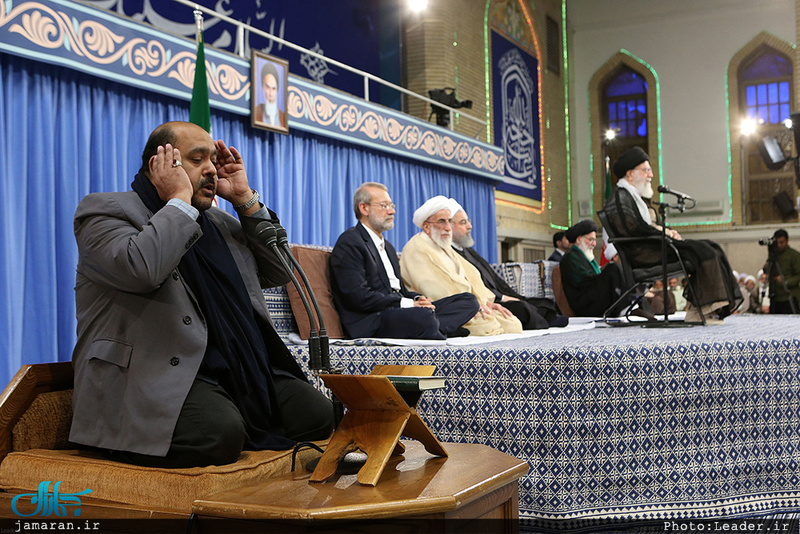 دیدار مسئولان نظام و سفرای کشورهای اسلامی با رهبر معظم انقلاب