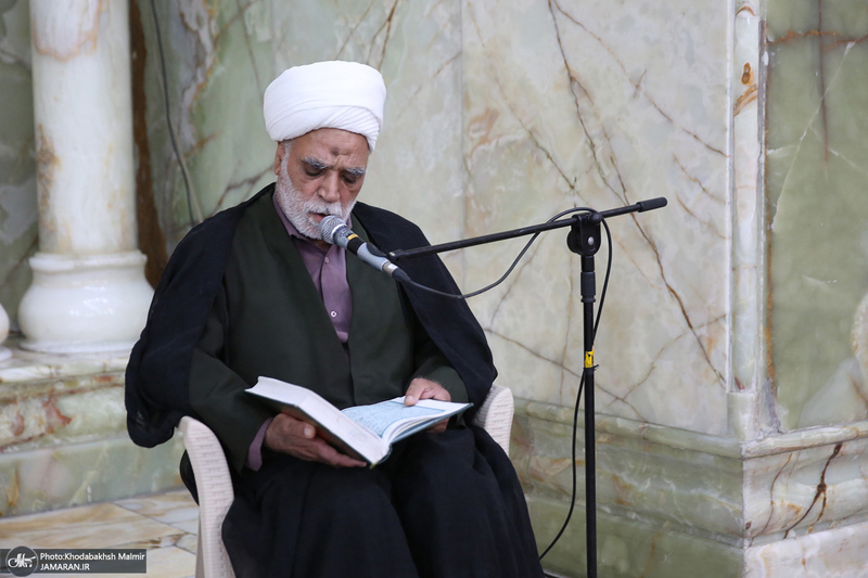 عزاداری شهادت حضرت امام جعفر صادق (ع) در حرم مطهر امام خمینی (س)
