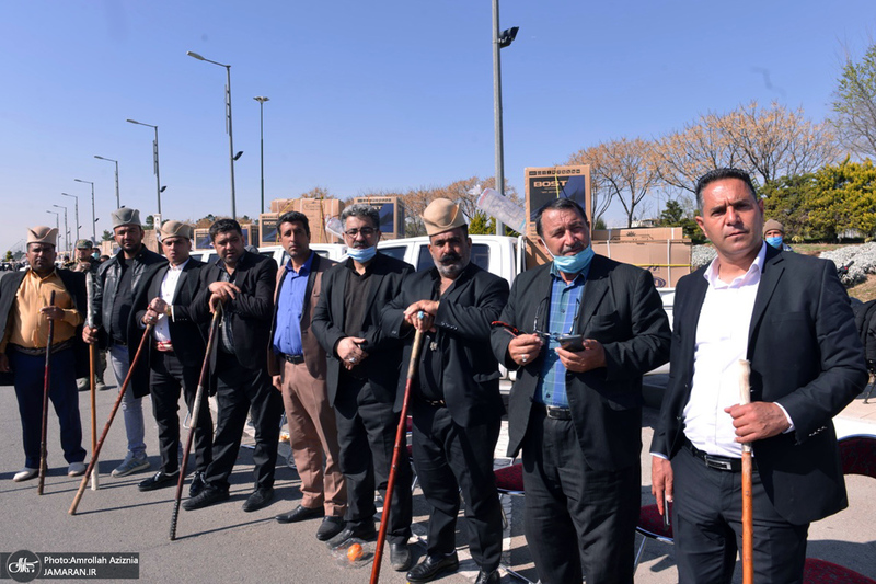 رزمایش کمک مومنانه سپاه سیدالشهدا(ع) در جوار حرم حضرت امام(س)