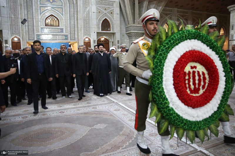 تجدید میثاق سرپرست و کارکنان وزارت خارجه با آرمان‌های امام راحل