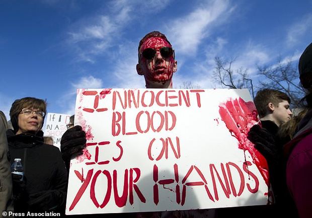 تصاویر/ راهپیمایی جهانی علیه قوانین سلاح در آمریکا
